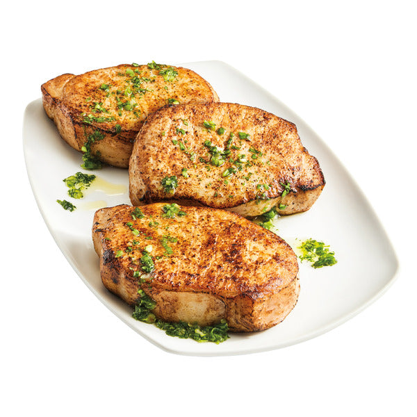 Family Pack Thin Sliced Boneless Pork Chops, per lb