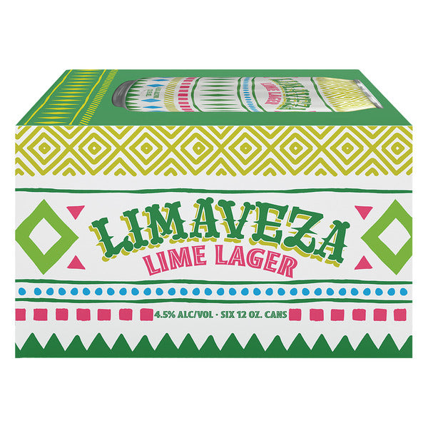 Limaveza Lime Lager - 6 Pack, 12 fl oz Cans