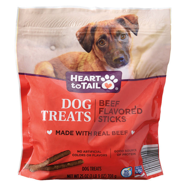 Heart To Tail Beef Stick Dog Treats
