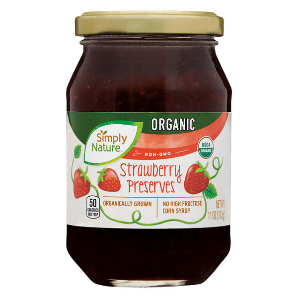 Simply Nature Organic Strawberry Preserves