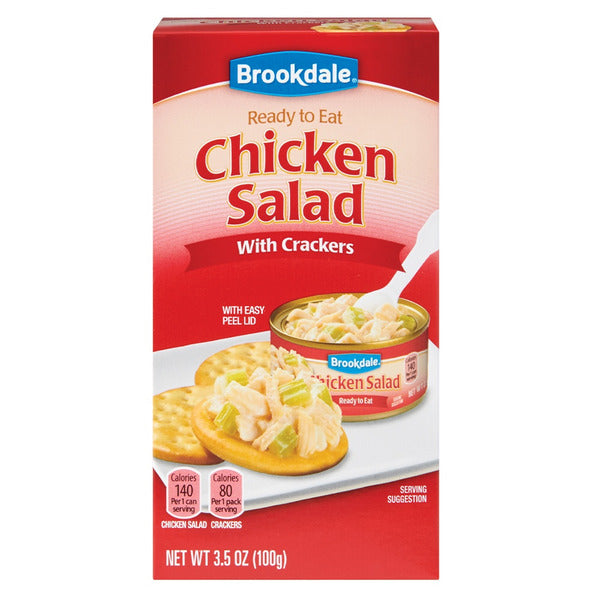 Brookdale Ready to Eat Chicken Salad with Crackers