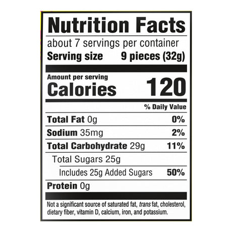 Sour Patch Kids Watermelon Soft Chewy Candy 8 oz