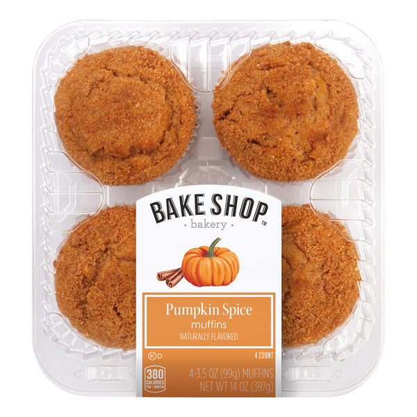 Bake Shop Apple or Pumpkin Muffins, Pumpkin