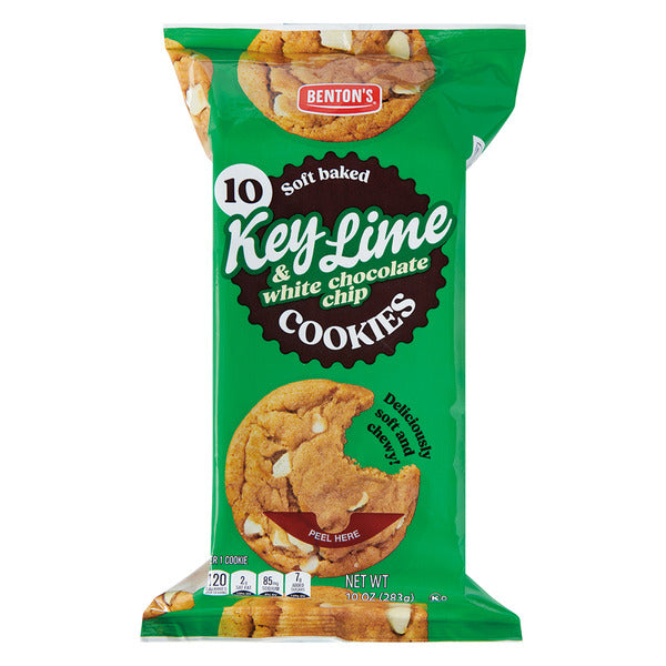 Benton's Key Lime & White Chocolate Chip Soft Baked Cookies