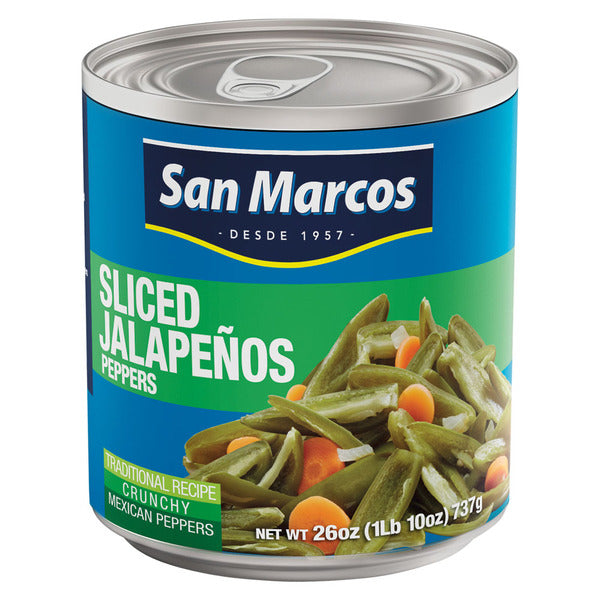 San Marcos Sliced Jalapeño Peppers