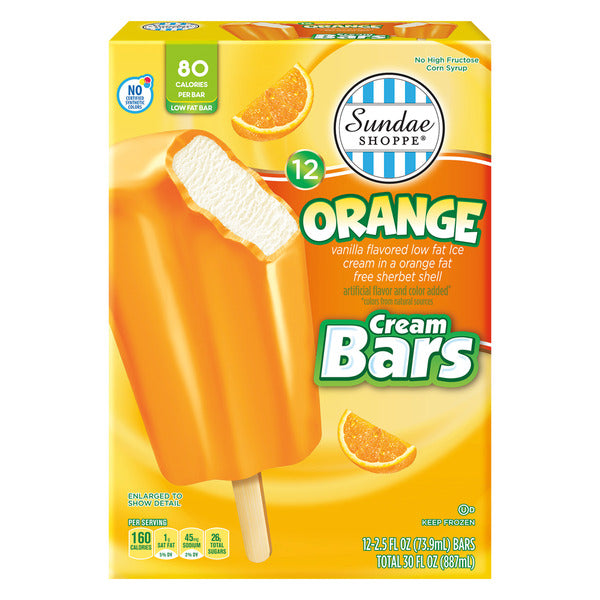 Sundae Shoppe Orange Cream Bars