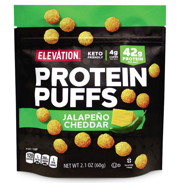 Elevation Jalapeno Cheddar Protein Puffs