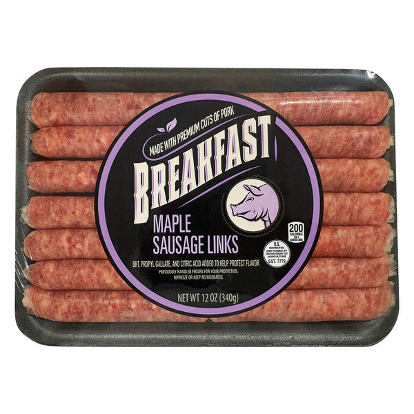 USDA Maple Breakfast Sausage Links