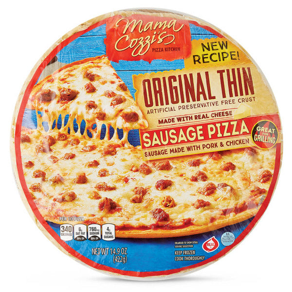 Mama Cozzi's Pizza Kitchen Original Thin Crust Sausage