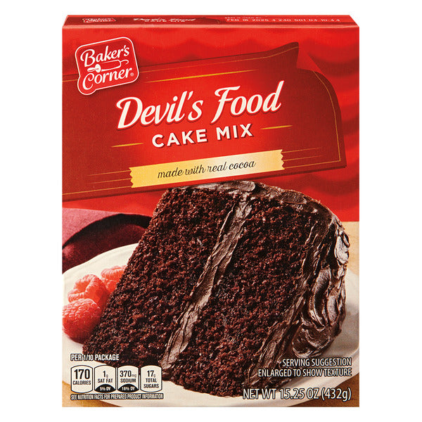 Baker's Corner Extra Moist Chocolate Cake Mix