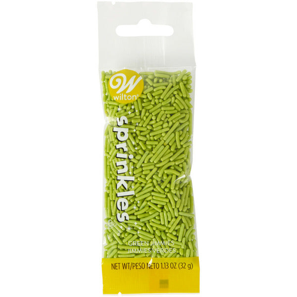 Wilton Green Jimmies Sprinkles Pouch – 1.13 oz.
