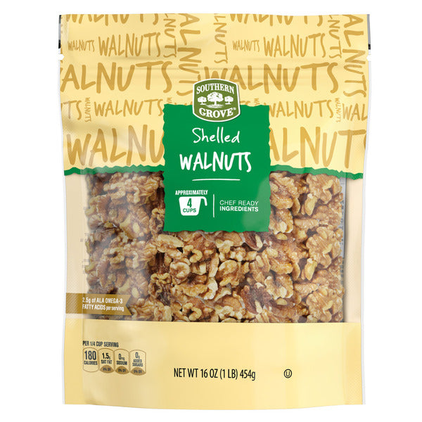 Southern Grove Shelled Walnuts