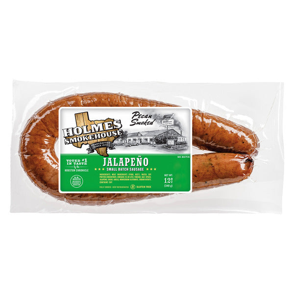 Holmes Smokehouse Jalapeño Pecan Smoked Sausage