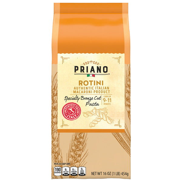 Priano Bronze Cut Rotini Pasta
