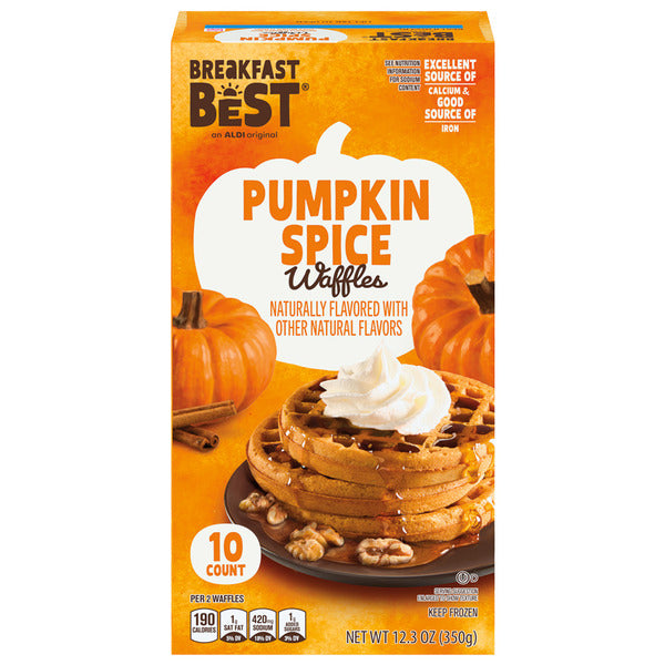 Breakfast Best Pumpkin/Cinnamon Waffles, PmpknSpc