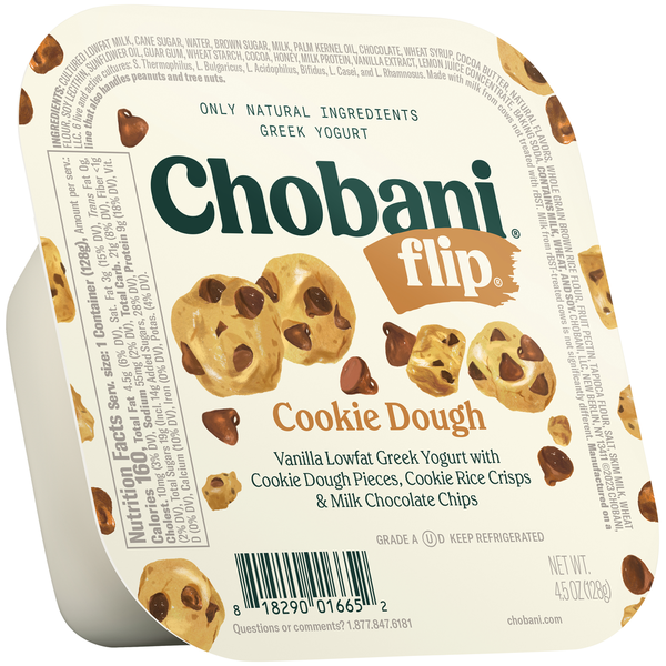 Chobani Flip Cookie Dough Greek Yogurt