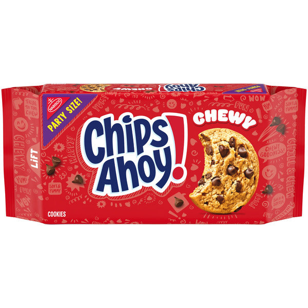 Nabisco Party Size Chewy Chips Ahoy Cookies