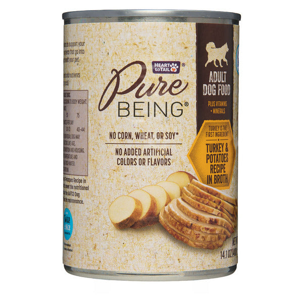 Pure Being Turkey & Potatoes Recipe in Broth Adult Dog Food