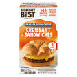 Breakfast Best Sausage, Egg and Cheese Croissant Breakfast Sandwich