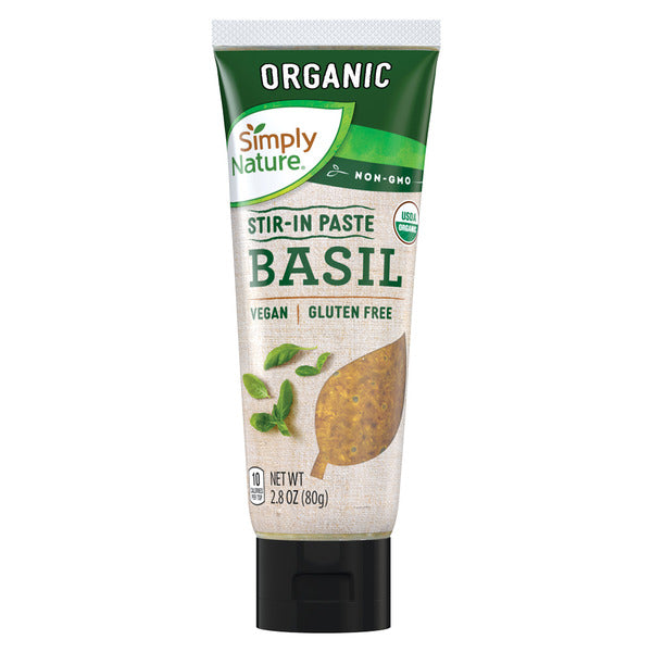 Simply Nature Organic Basil Stir in Paste