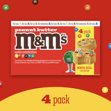 M&M's Peanut Butter Flavored Cookie Sandwiches - 4 Pack