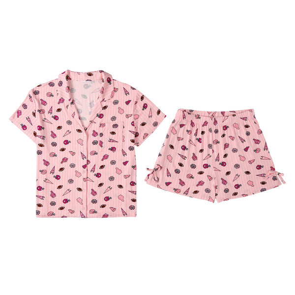 Serra Pink Gameday Pajamas - S