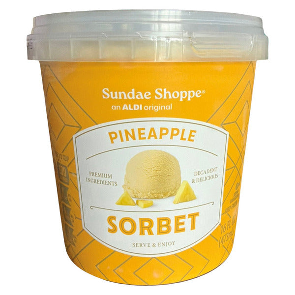 Sundae Shoppe Pineapple Sorbet