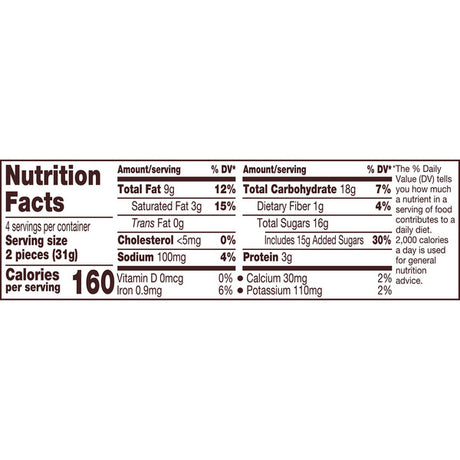 Hershey's Reese's Peanut Butter Cups Snack Size, 8 count