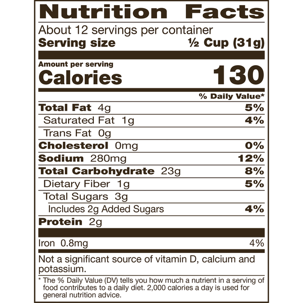 General Mills Family Size Cheddar Chex Mix