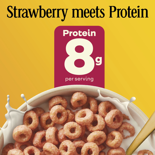 General Mills Gluten Free Strawberry Protein Cheerios Cereal