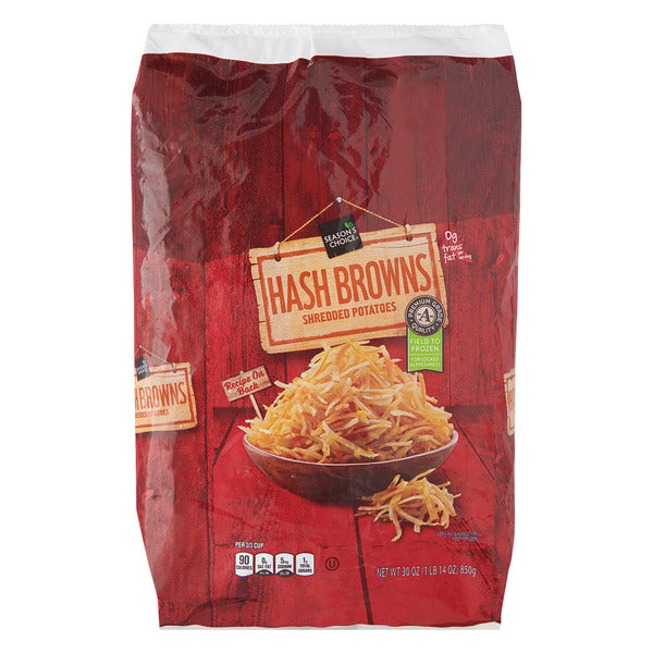 Season's Choice Frozen Shredded Hash Browns