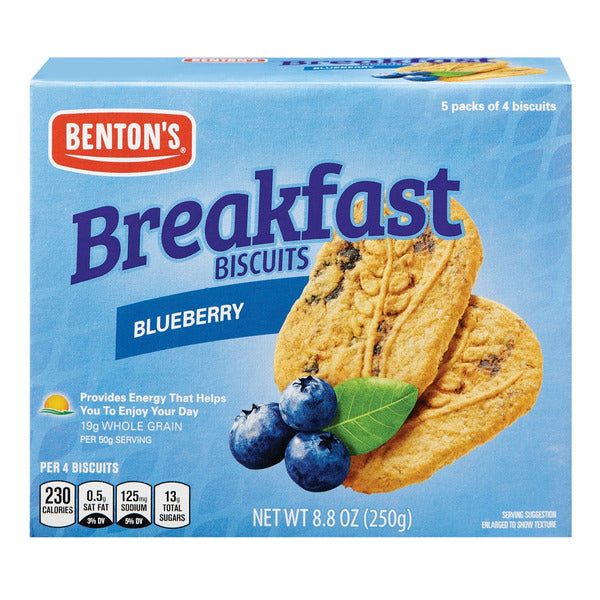Benton's Blueberry Breakfast Biscuits - 5 Packs