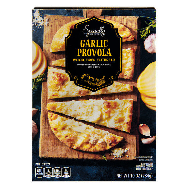 Specially Selected Garlic Provola Flatbread
