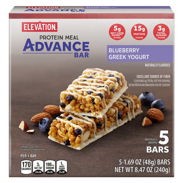 Elevation Blueberry Greek Yogurt, 5 count