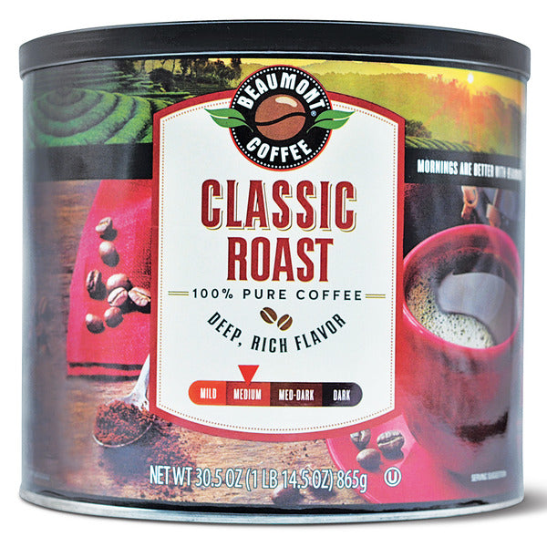 Beaumont Classic Roast Medium Ground Coffee