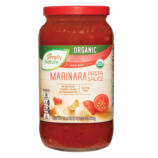 Simply Nature Organic Pasta Sauces, Marinara