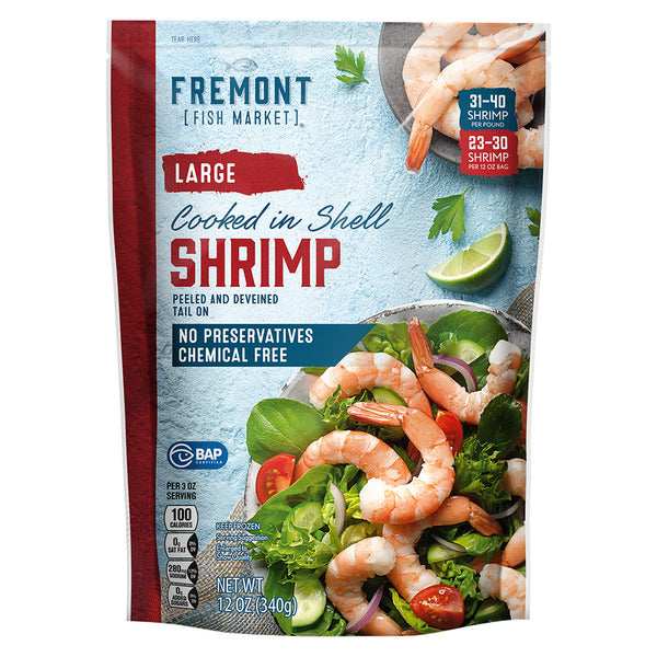 Fremont Fish Market Large Cooked Shrimp