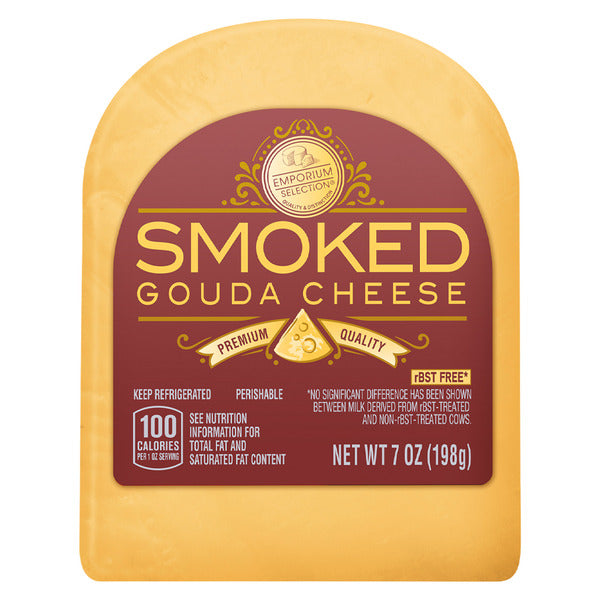 Emporium Selection Smoked Gouda Cheese Wedge