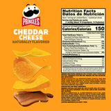 Pringles Cheddar Cheese Potato Crisps 7.1 oz Can