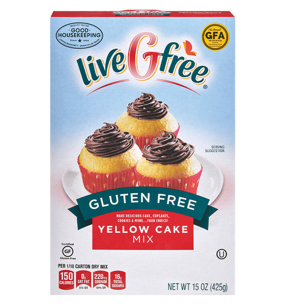 Livegfree Gluten Free Yellow Cake Mix