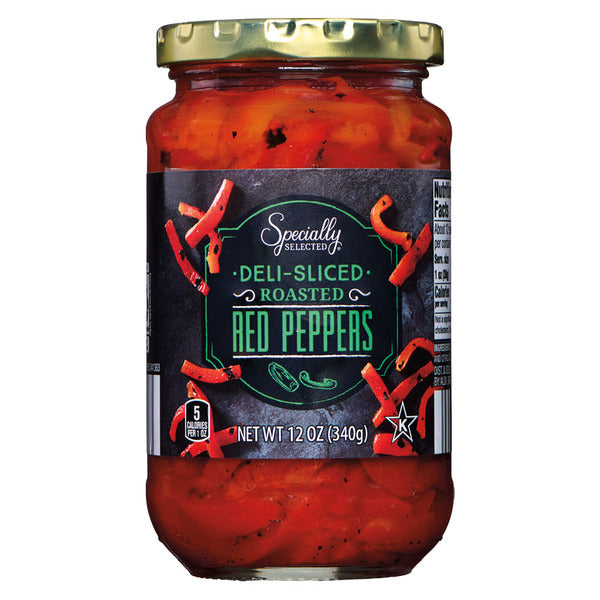 Specially Selected Roasted Red Pepper Strips