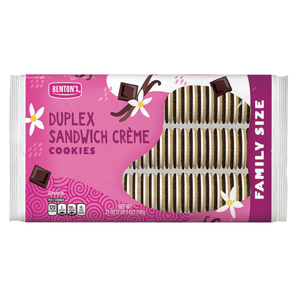 Benton's Family Size Duplex Sandwich Crème Cookies