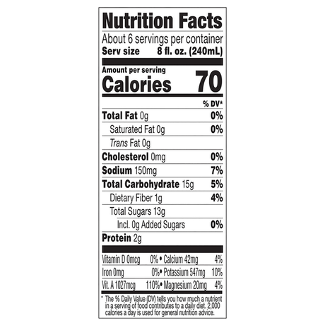 Bolthouse Farms 100% Carrot Juice