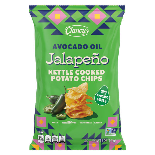 Clancy's Jalapeño Kettle Cooked Potato Chips