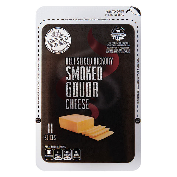 Emporium Selection Smoked Gouda Slice Cheese