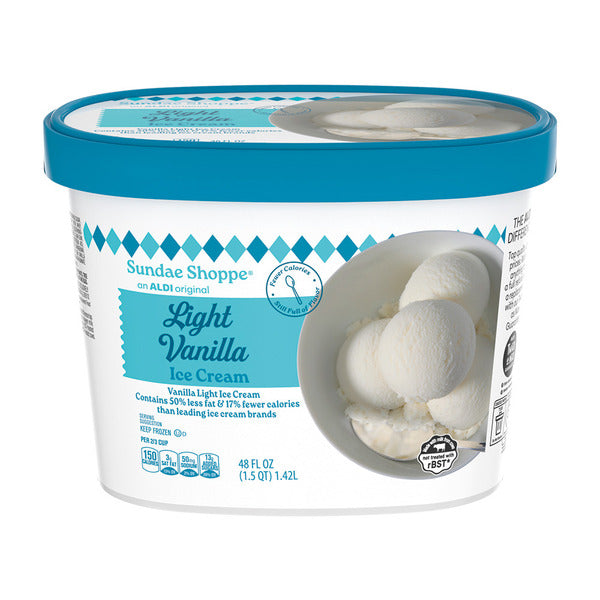 Sundae Shoppe Vanilla Low Fat Ice Cream