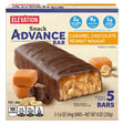 Elevation Caramel Chocolate Peanut Nougat Advance Snack Bars, 5 count