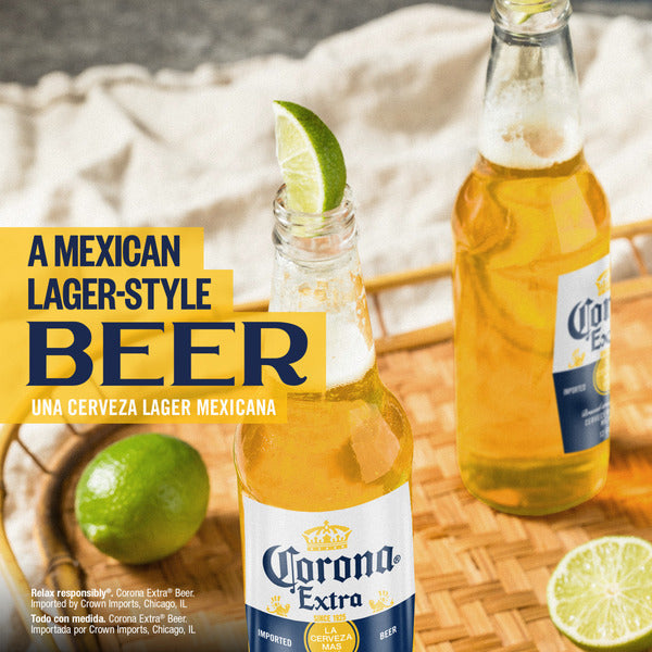 Corona Extra Beer - 6 Pack, 12 fl oz Bottles