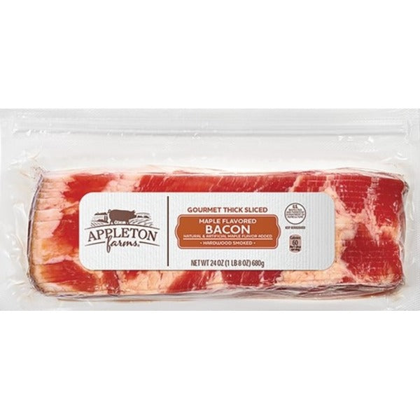 Appleton Farms Organic Thick Sliced Applewood Smoked Bacon