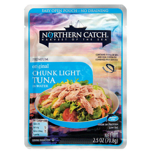 Northern Catch Original Chunk Light Tuna in Water Pouch